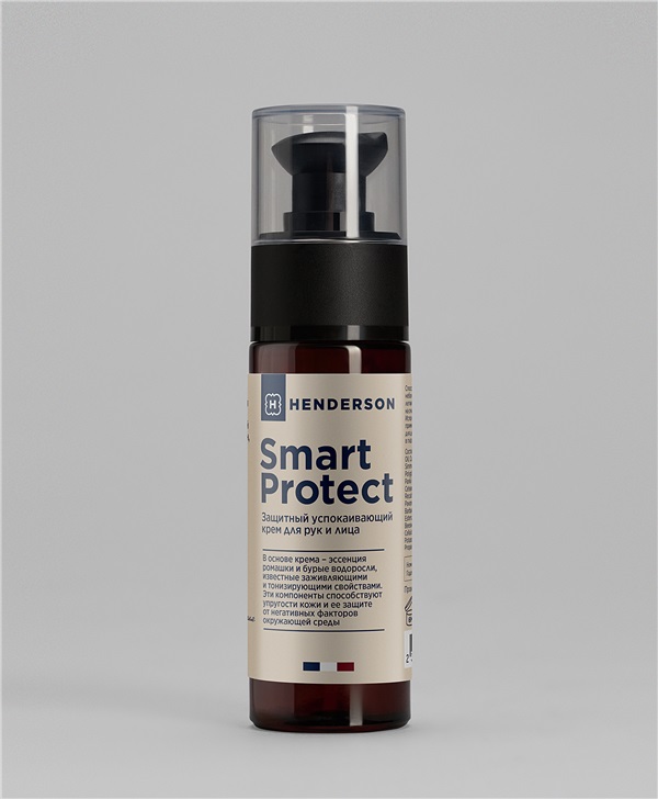 Защитный успокаивающий крем для рук и лица Smart Protect COS-0007- купить в HENDERSON.RU, цена 995 ₽