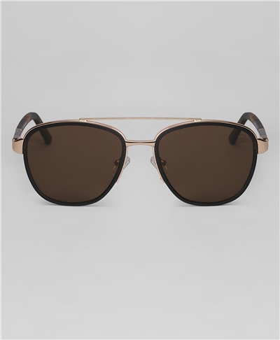 Очки Вайфареры, степень защиты 400UV в коричневом цвете GLA-0033 BROWN ...