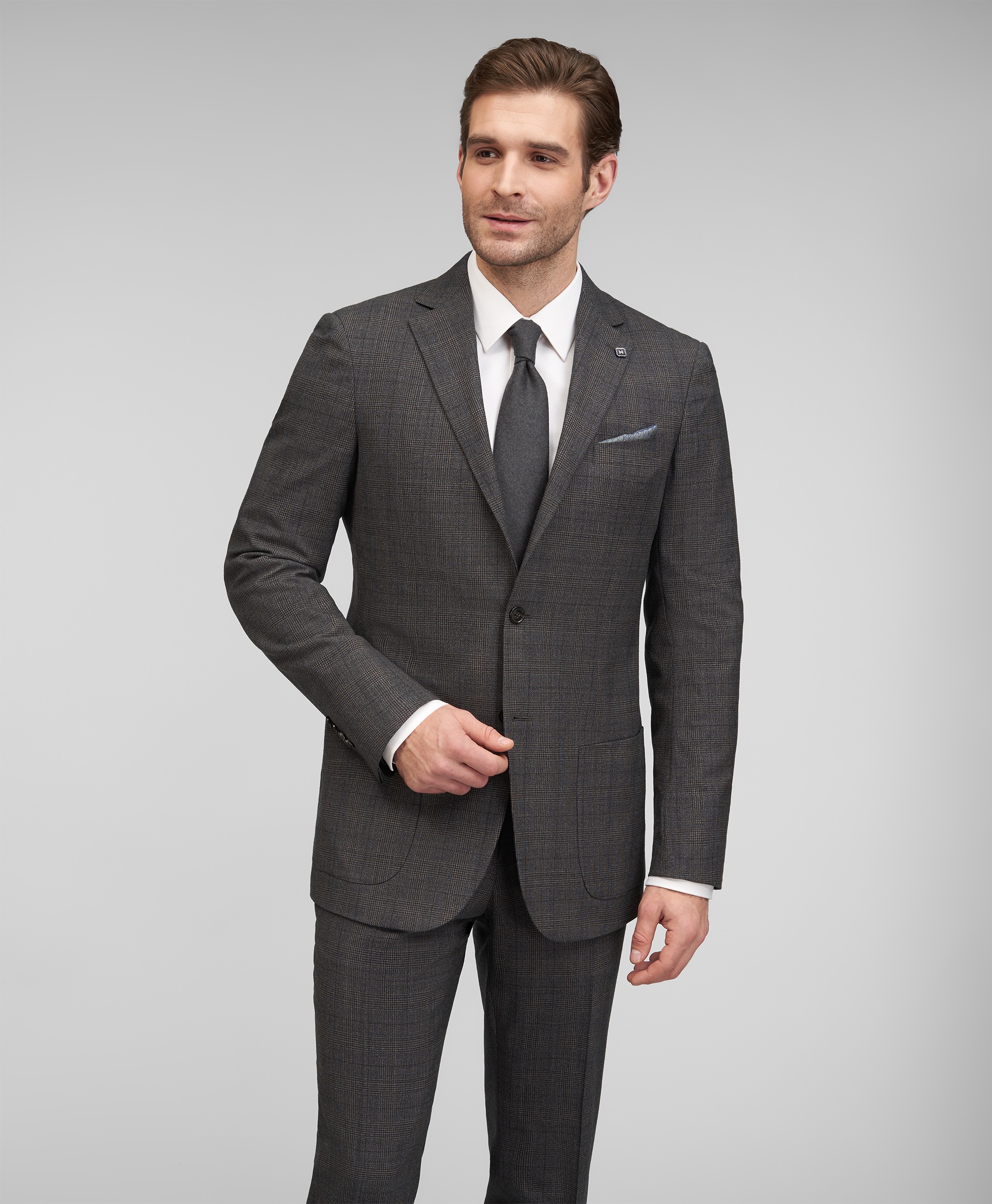 Костюмный пиджак HENDERSON JT1-0192-S GREY