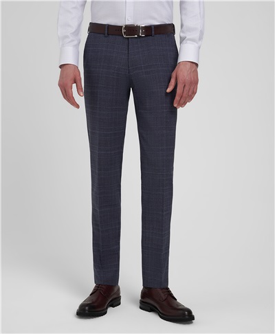 Костюмные брюки из шерстяной мериносовой ткани Vitale Barberis Canonico ...